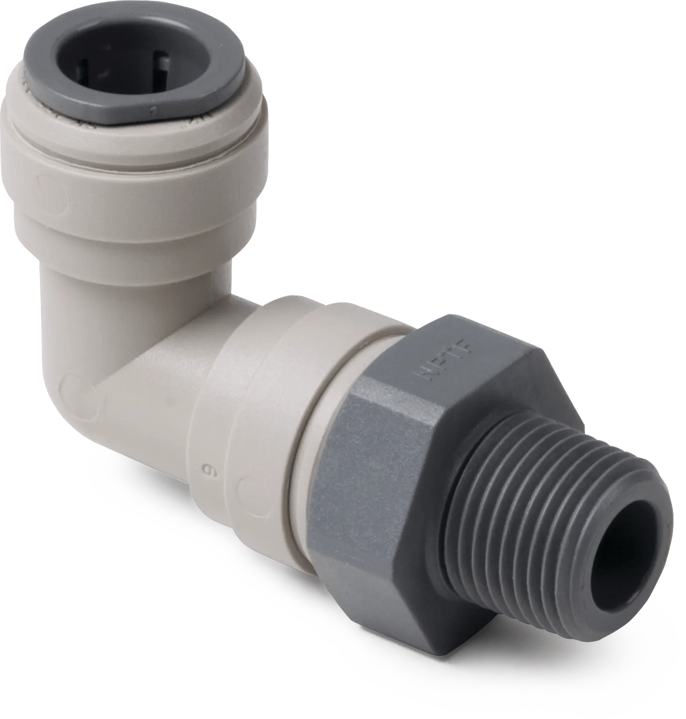 1/4" x 1/4" Super Speedfit® Swivel Male Elbow