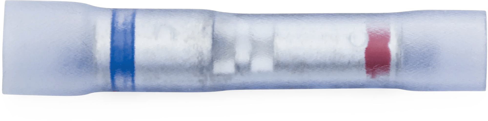 22 - 18 to 16 - 14 AWG Blue Vinyl Insulated EZ Crimp Step Down Butt Connector