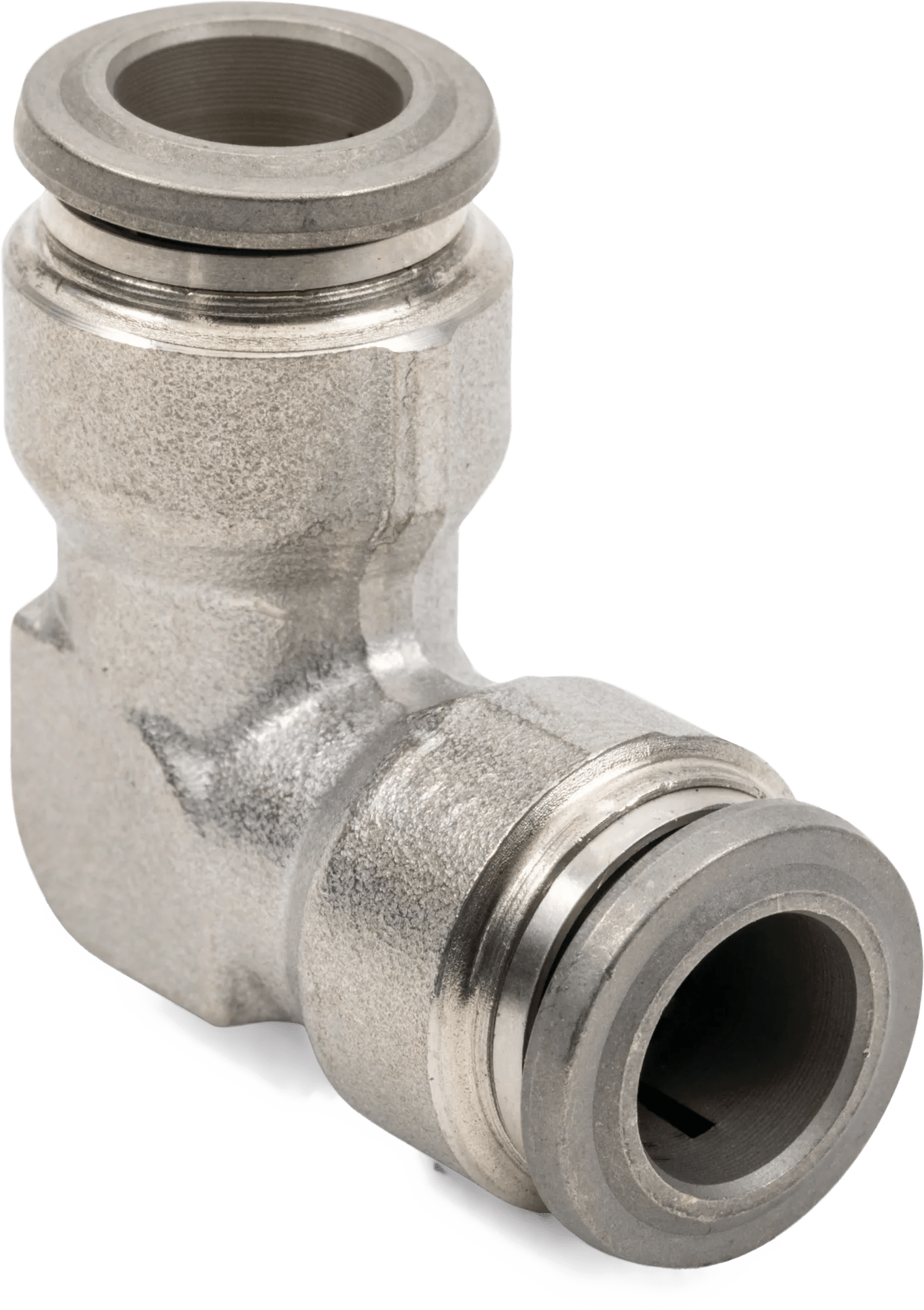 1/4" Stainless Steel Uni-Max Union Elbow