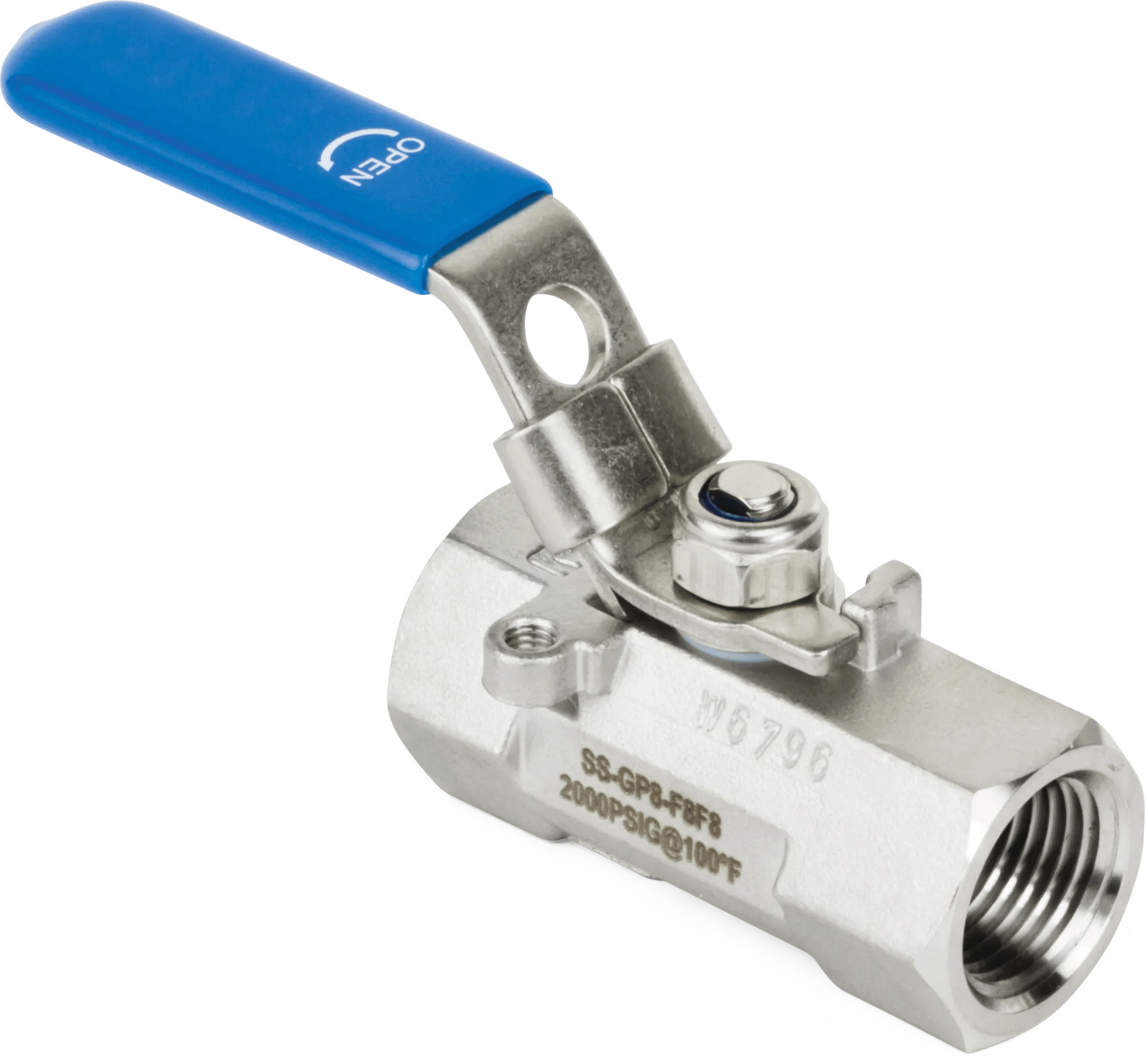 1/4" FPT Stainless Steel K-Lok Ball Valve