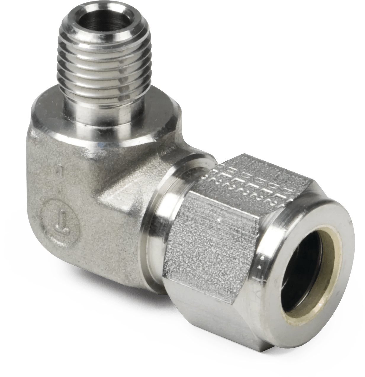 3/8" x 3/8" Stainless Steel K-Lok Male Elbow