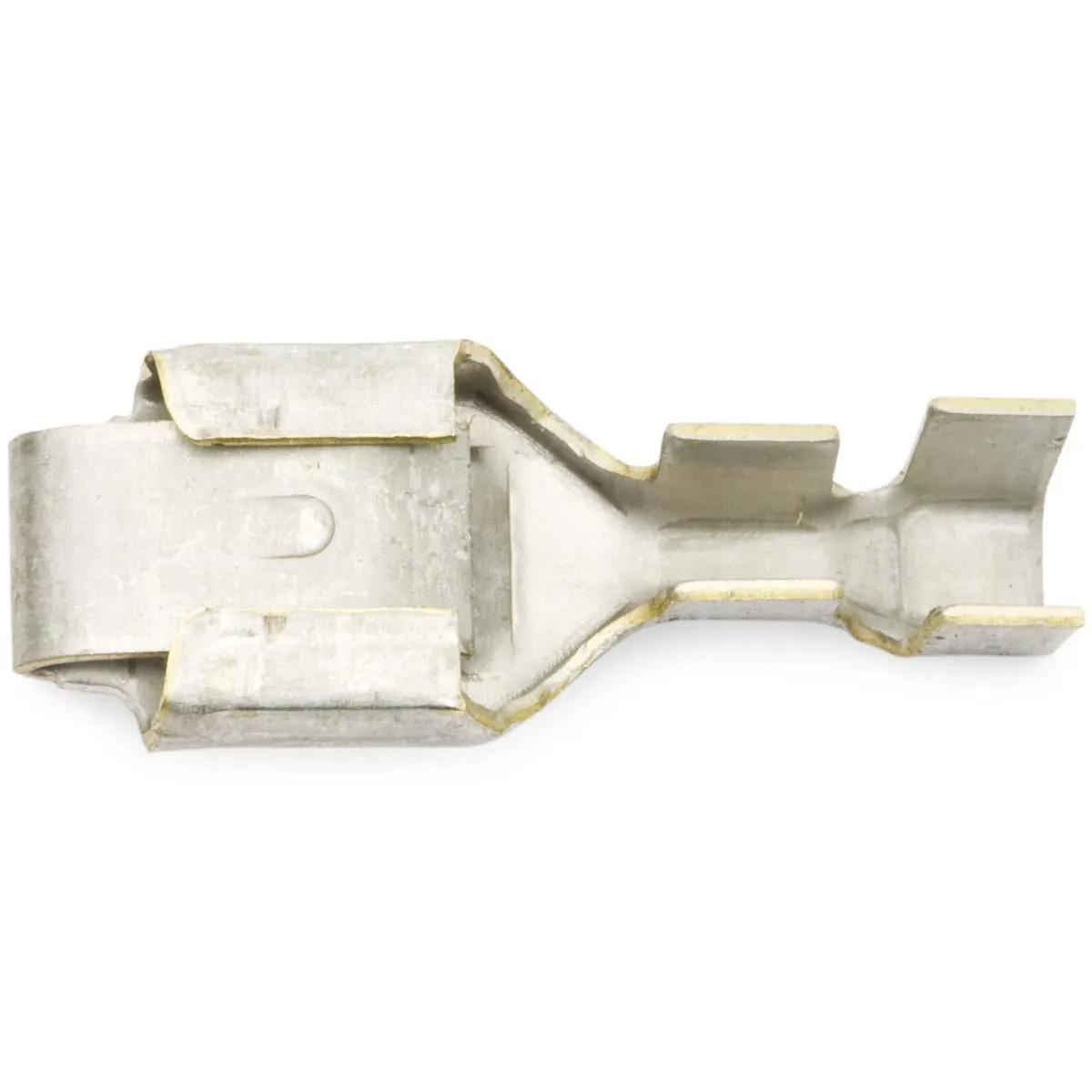 18 - 14 AWG Non-Insulated Female Split Tab Terminal - 50 Pack