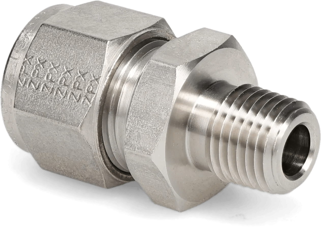 Metric Stainless Steel K-Lok Male Connectors