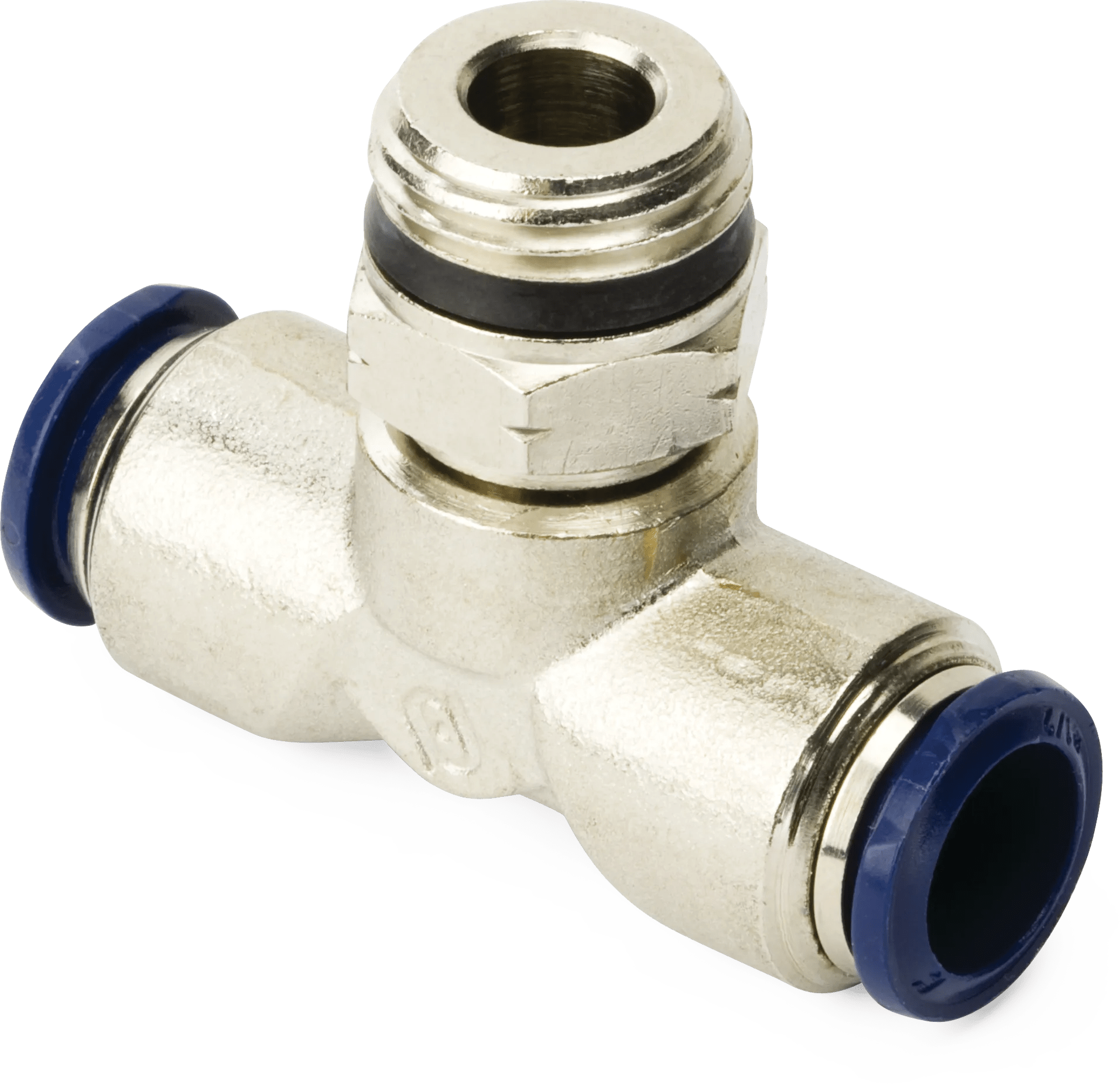5/32" x 1/8" Uni-Max Male Branch Tee Swivel - 2 Pack