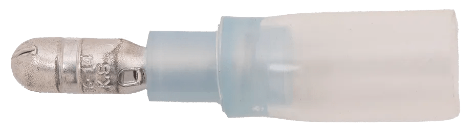 16 - 14 AWG Blue Polyolefin Insulated Pro-Tech™ Extreme (.180) Snap Plug Terminal - 25 Pack