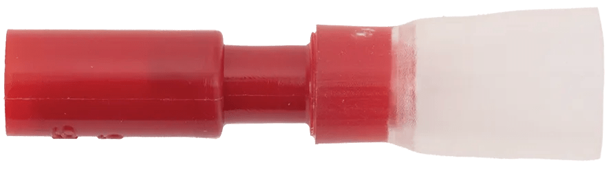 22 - 18 AWG Red Polyolefin Insulated Pro-Tech™ Extreme (.156) Snap Receptacle Terminal - 25 Pack