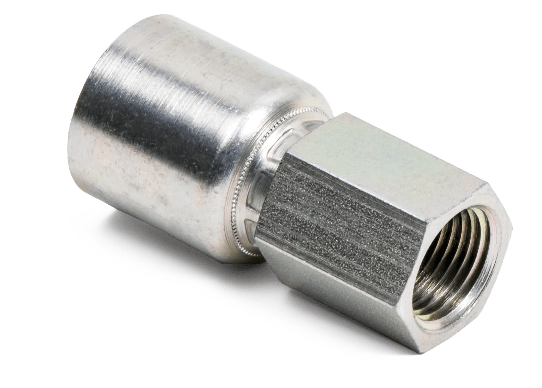 1/4" x 1/4" Female Pipe Rigid Hose End - Kim-Krimp Z Series