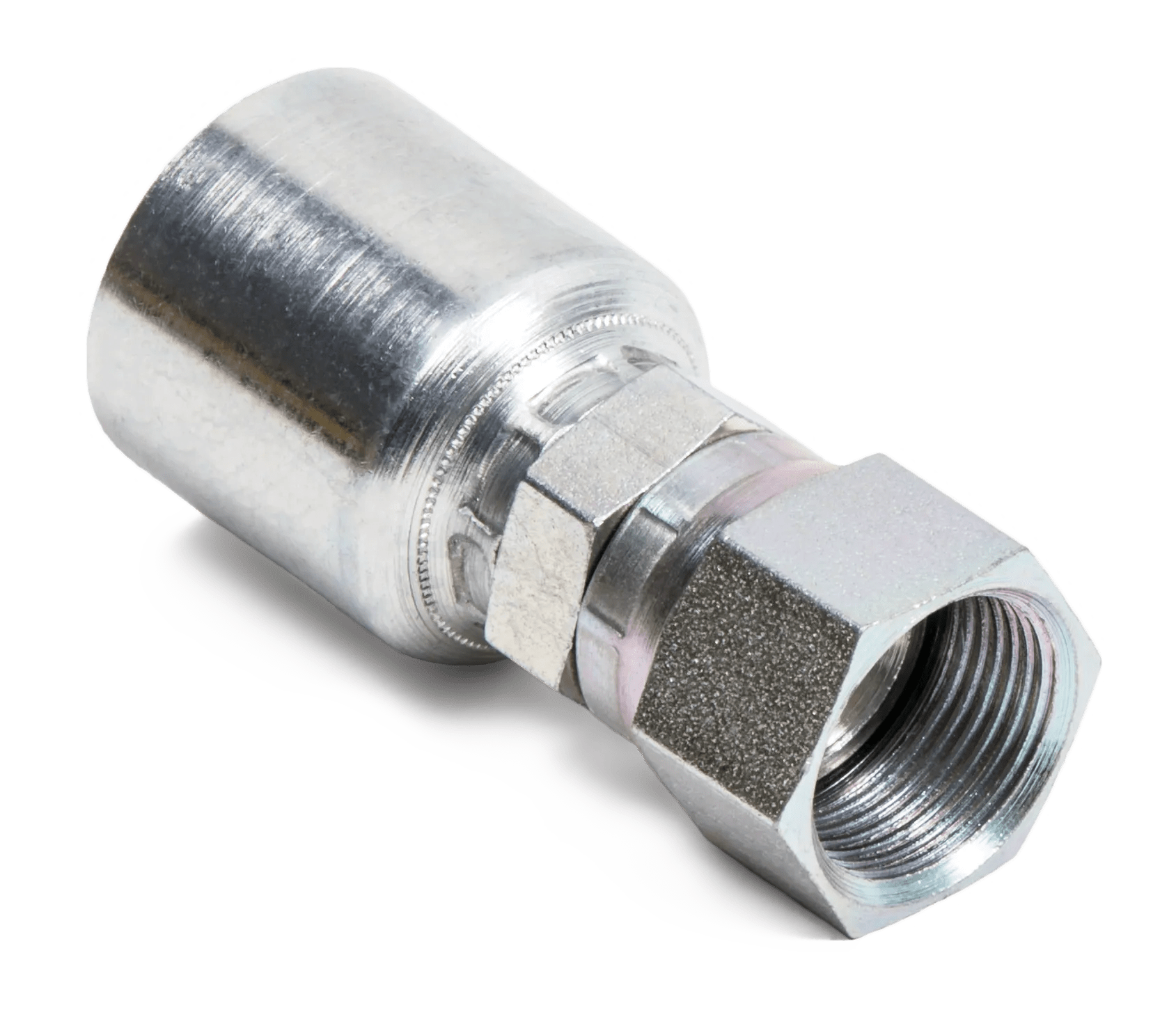 Female Komatsu JIS 30° Flare Swivel Hose Ends - Kim-Krimp Z Series