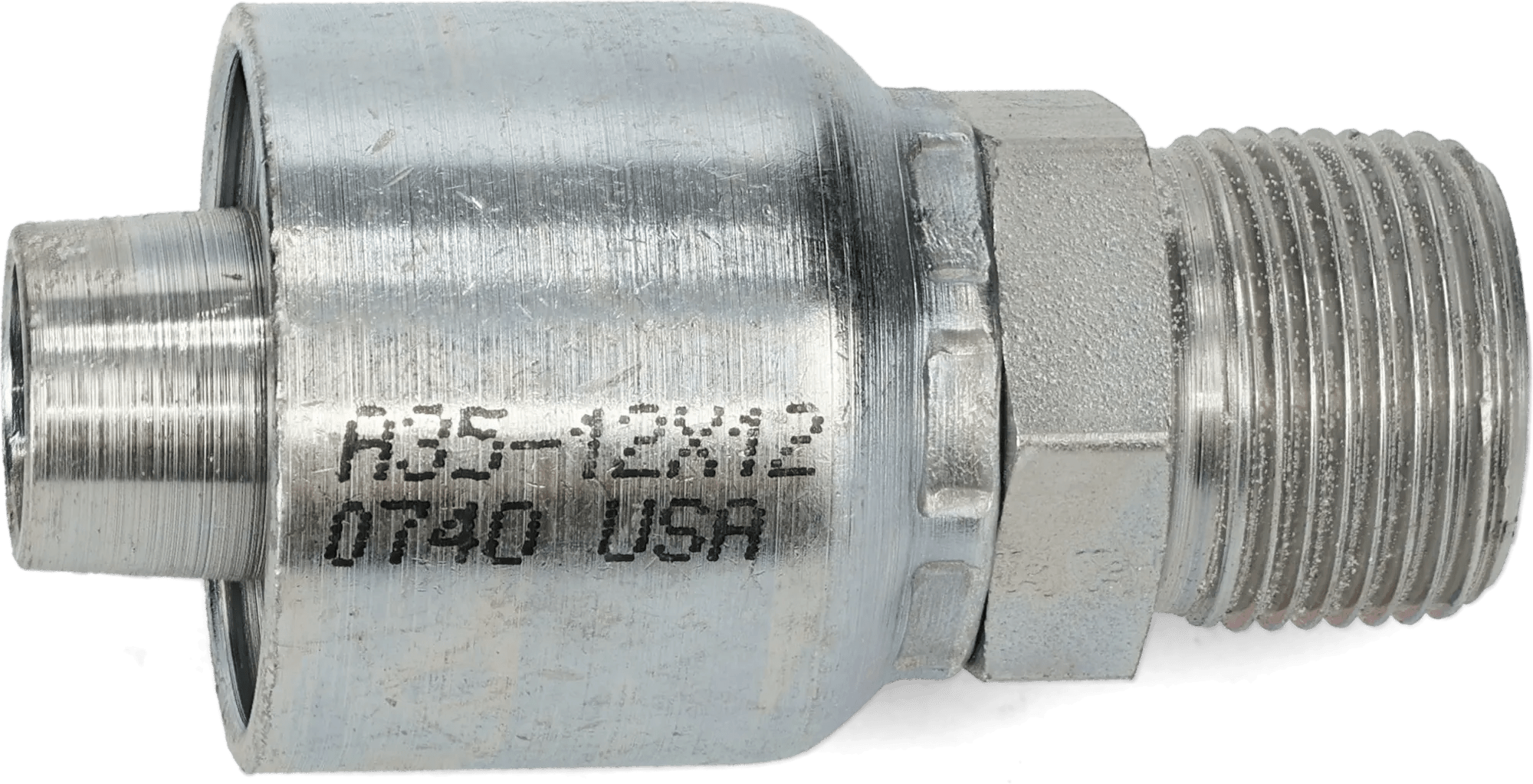 Male BSPT Rigid Hose Ends - Kim-Krimp Z Series
