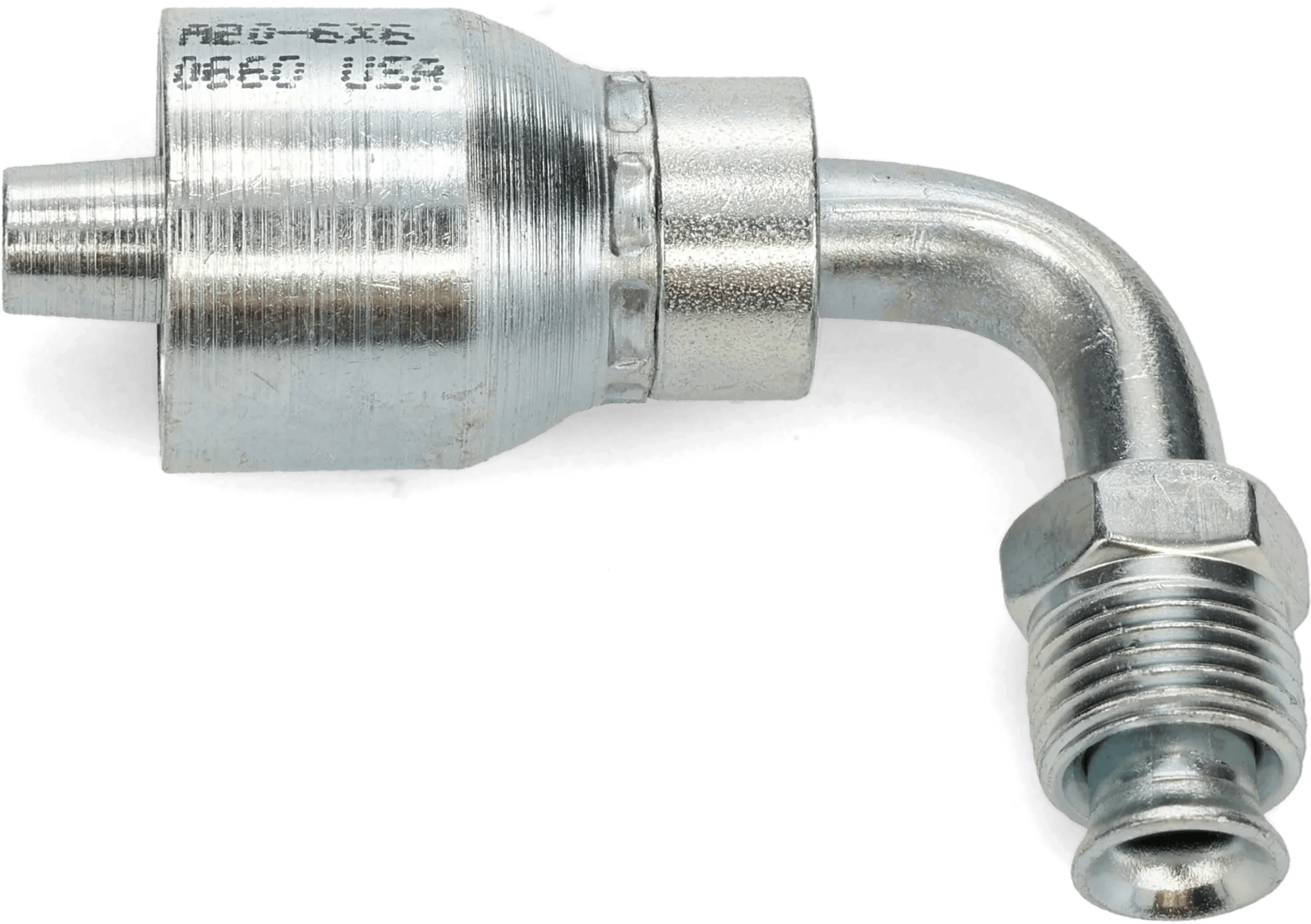 Inverted Male Swivel 90° Elbows - Kim-Krimp Z Series