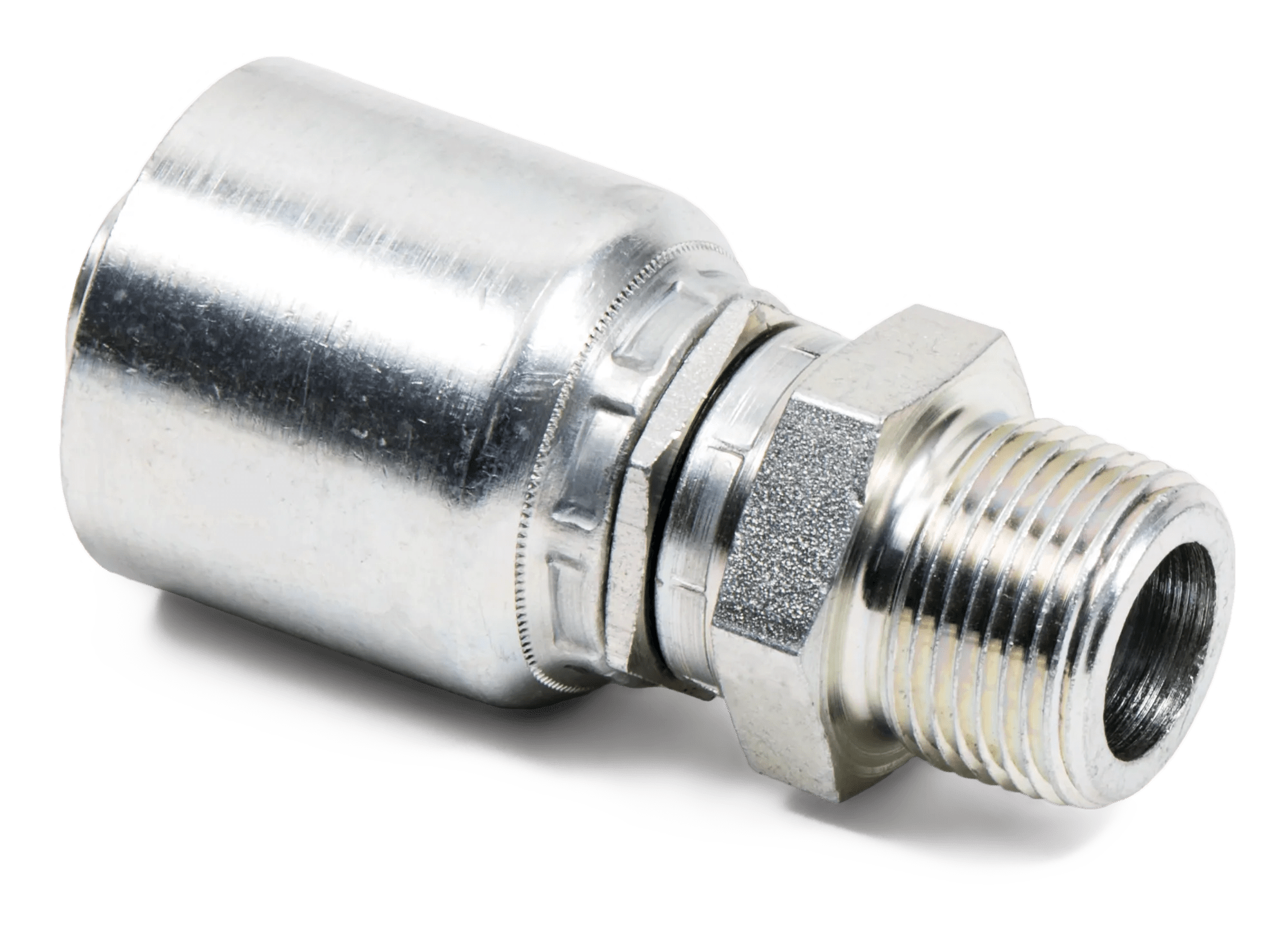 1/4" x 1/8" Male Pipe Swivel Hose End - Kim-Krimp Z Series - 2 Pack