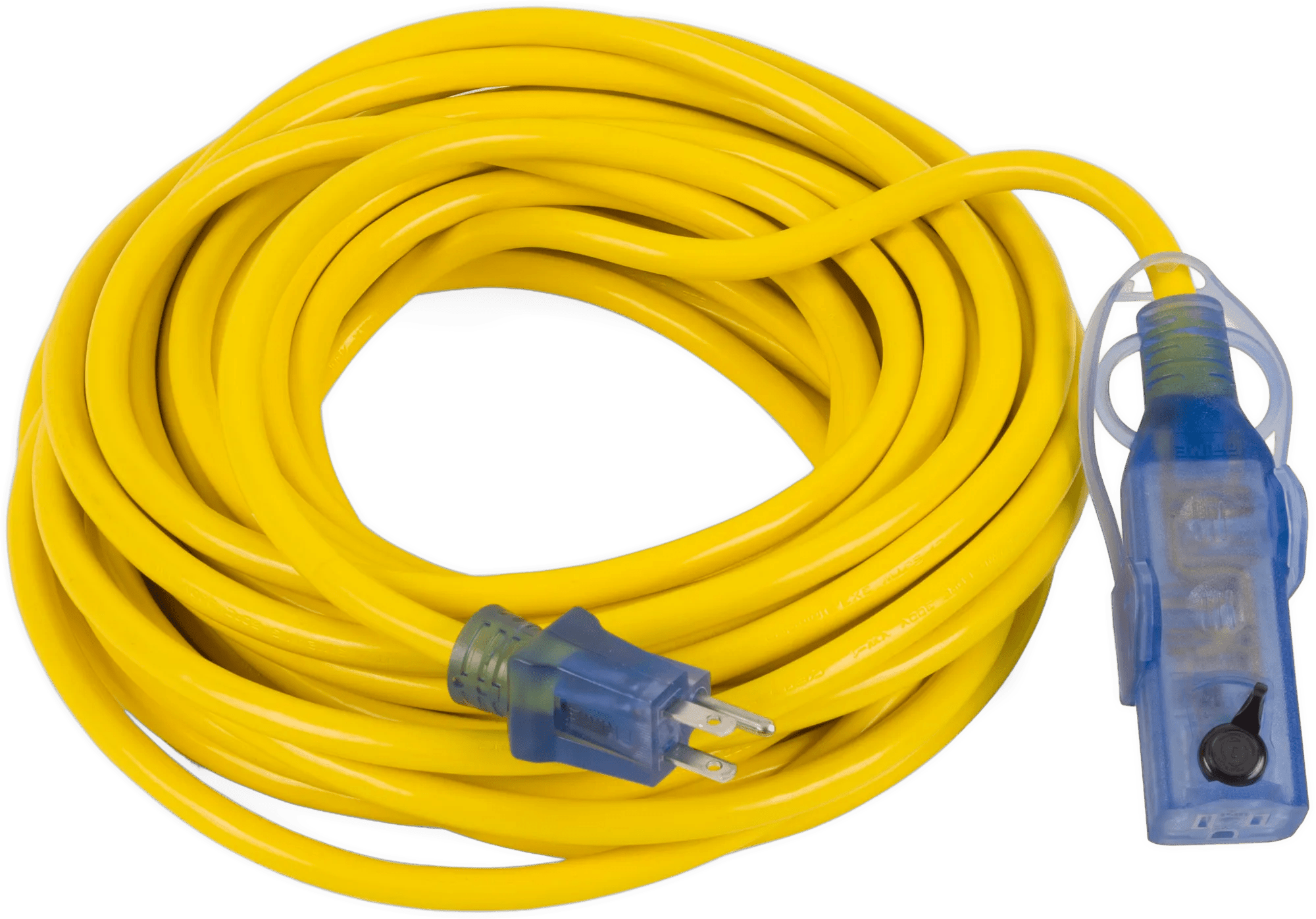 50' Slim Three-Outlet Extension Cord